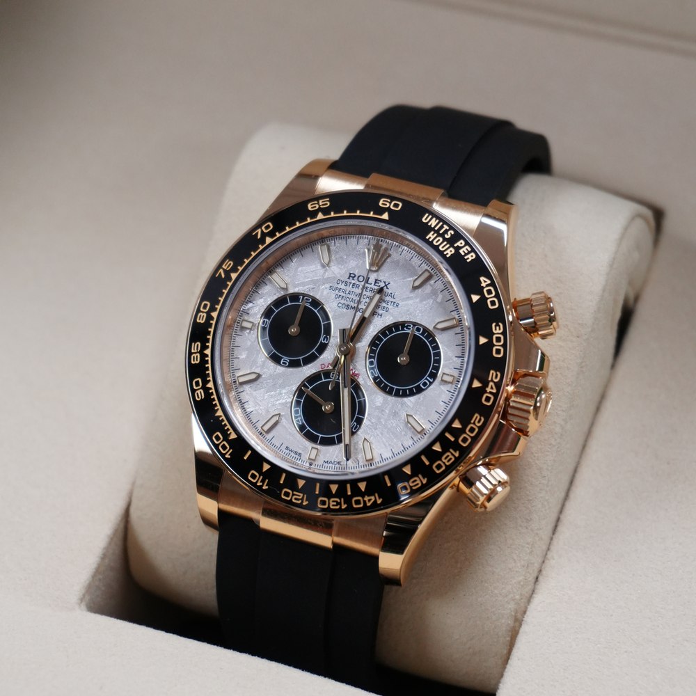 Rolex Daytona in rose gold